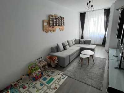 Apartament cu 2 camere, decomandat, 55 mp, balcon, zona BMW