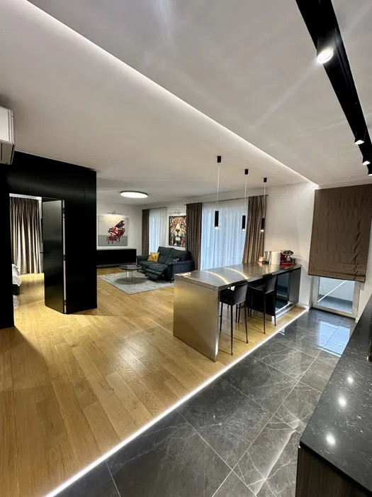 Apartament cu 2 camere,65mp,terasa,parcare subterana, zona Centrala