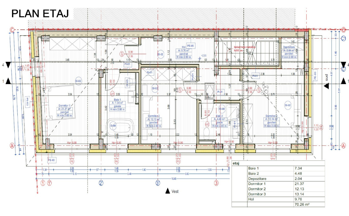 Casa individuala, 145 mp plus 230 mp teren, zona Semicentrala 