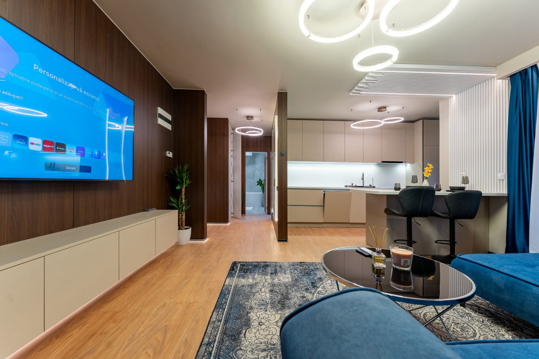 Apartament cu 2 camere,terasa,balcon si parcare subterana.zona iulius Mall