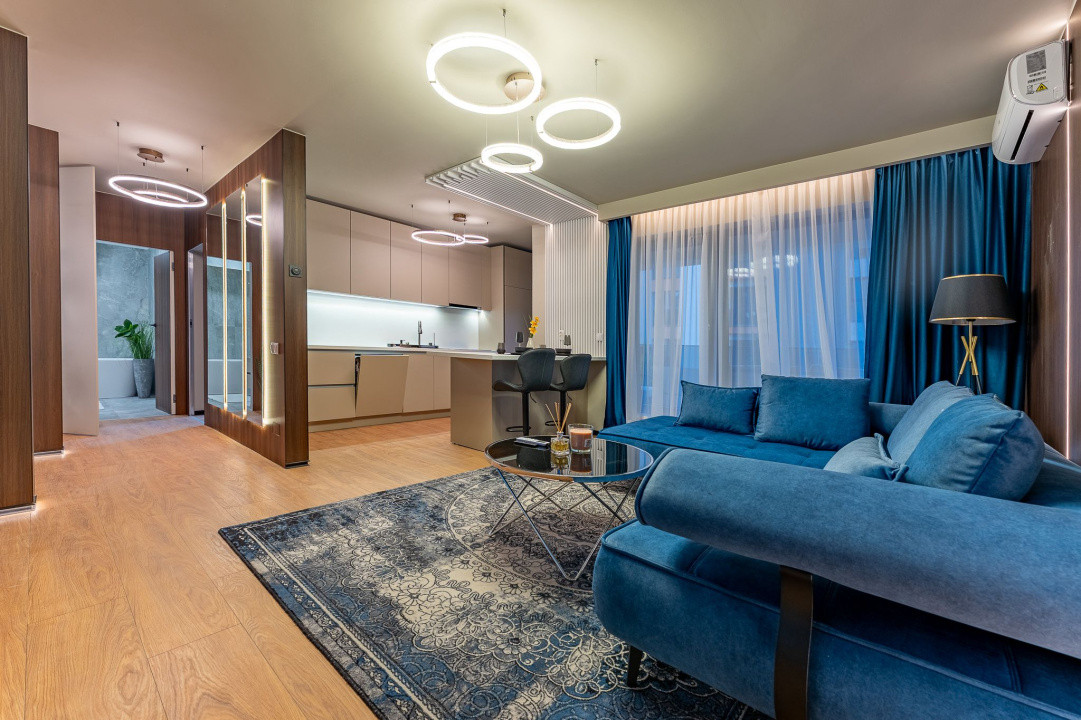 Apartament cu 2 camere,terasa,balcon si parcare subterana.zona iulius Mall