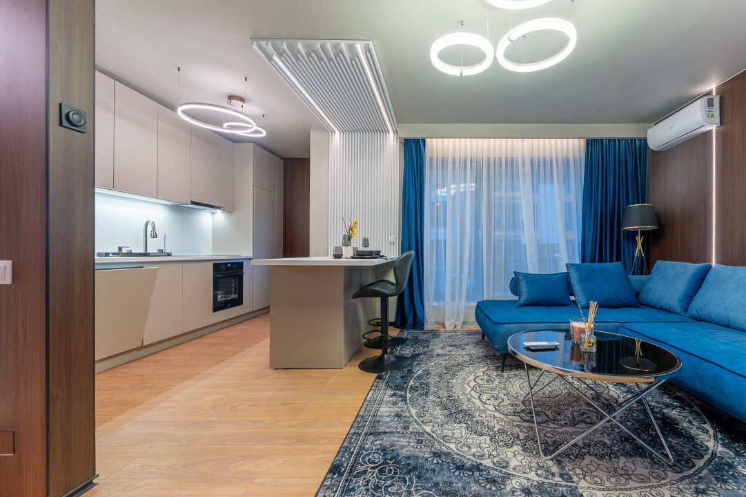 Apartament cu 2 camere,terasa,balcon si parcare subterana.zona iulius Mall