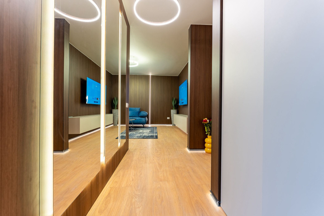 Apartament cu 2 camere,terasa,balcon si parcare subterana.zona iulius Mall