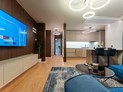 Apartament cu 2 camere,terasa,balcon si parcare subterana.zona iulius Mall