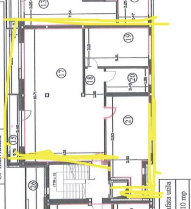 Apartament de 3 camere, cu panorama in Andrei Muresanu