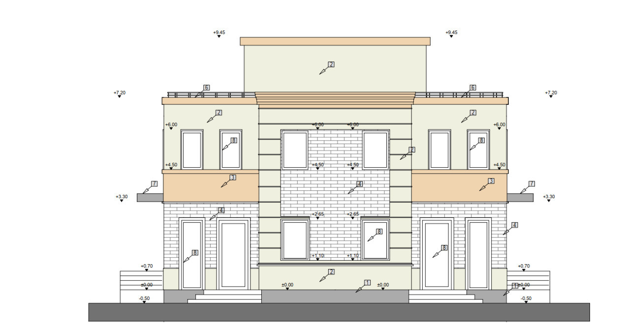 Casa tip duplex de 5 camere,120 mp utili, gradina, Zona Tautului