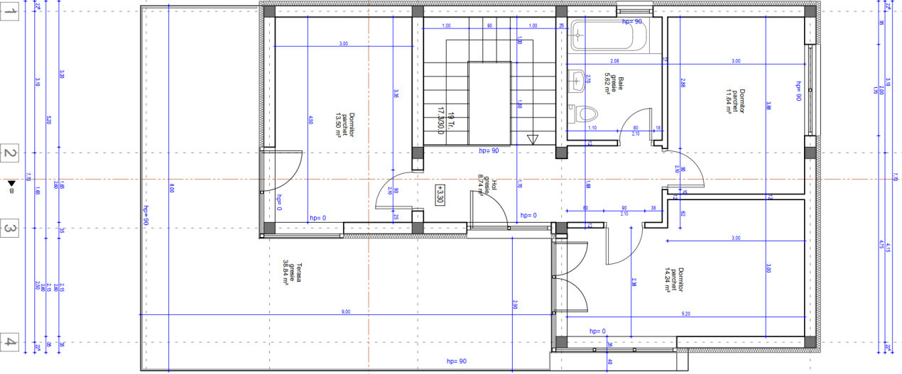 Casa individuala de 5 camere,120 mp utili, gradina, Zona Tautului