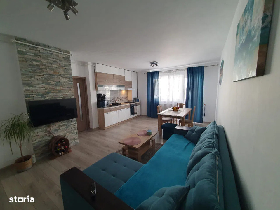 Apartament cu 2 camere, 47 mp, balcon, zona Ametyst