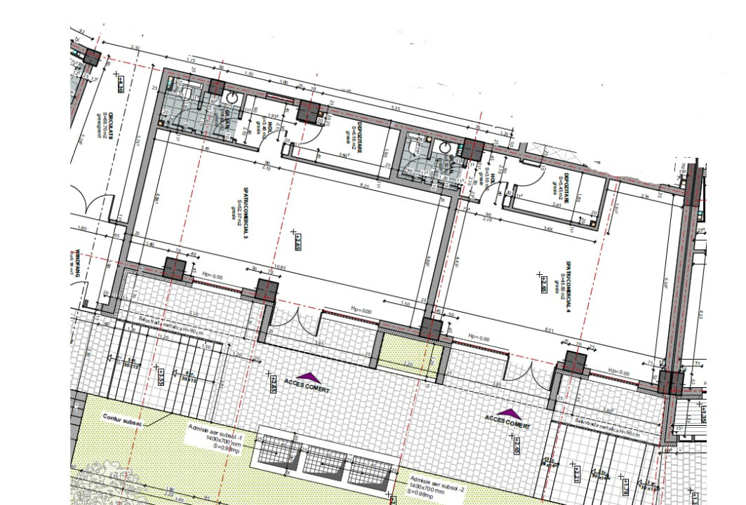 Spațiu comercial, 125 mp utili, vitrină, preluare chiriasi, cartier Bună Ziua
