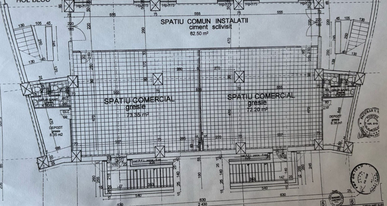 Spațiu comercial, 200mp utili, vitrină, preluare chiriasi, cartier Marasti 