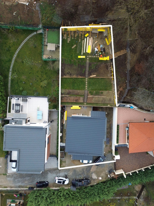 Casa individuala, 230mp utili, 5 dormitoare, 750mp teren, zona Vivo