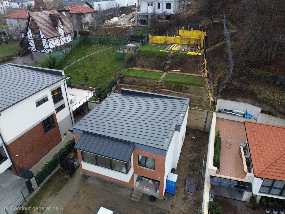 Casa individuala, 230mp utili, 5 dormitoare, 750mp teren, zona Vivo