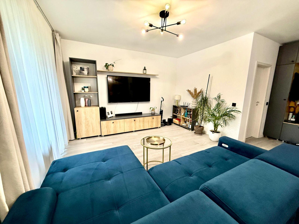 Apartament 3 camere, 77mp mobilat,utilat, garaj, boxă, 2 băi, etaj 2/4