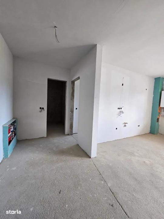 Apartament cu 3 camere, 55 mp, semifinisat, bloc nou 2024, zona Petrom