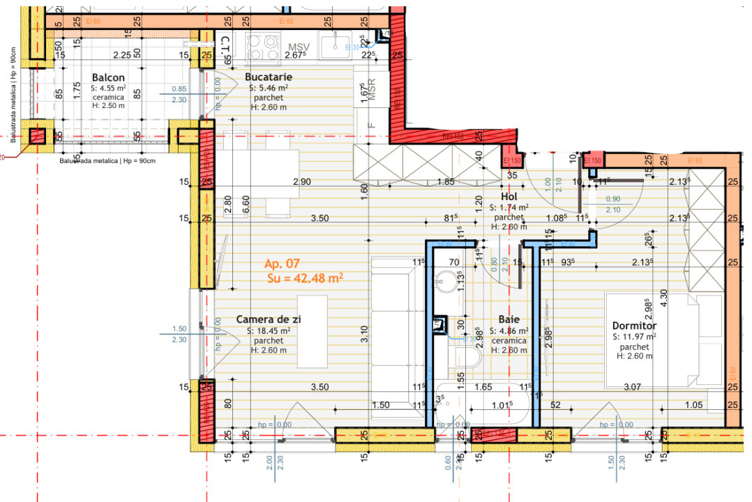 Tineretului bloc nou! Apartament cu 2 camere 42mp FINISAT 