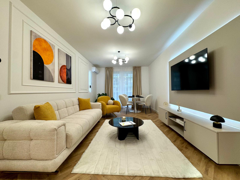 Apartament 2 camere, 58 mp, terasa, ultrafinisat, parcare, Elite City