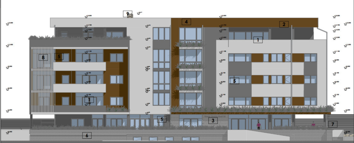 Teren in curs de autorizare, S+P+3+ER, 1464mp,cu PUD, Manastur