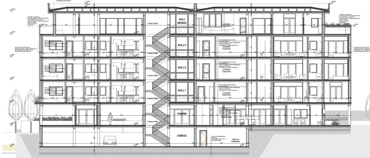Teren in curs de autorizare, S+P+3+ER, 1464mp,cu PUD, Manastur