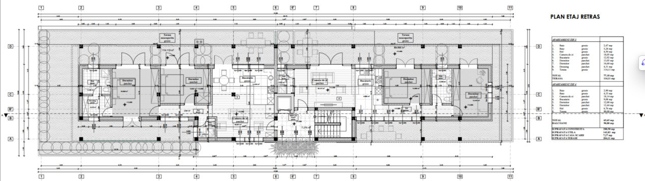 Teren in curs de autorizare, S+P+3+ER, 1464mp,cu PUD, Manastur