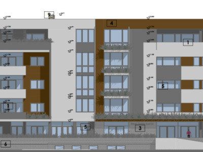 Teren in curs de autorizare, S+P+3+ER, 1464mp,cu PUD, Manastur