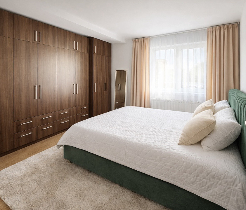 Apartament 3 camere,parcare, etaj intermediar,zona Eroilor 