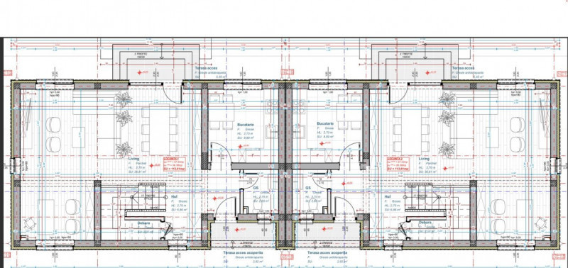 Casa tip Duplex,4 camere, 118 mp ,zona Tauti