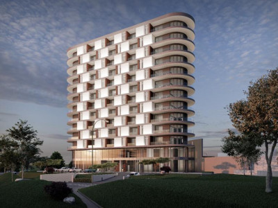 Apartament de 2 camere, 48.73 mp, Finisat, Parcare, Zona Vivo