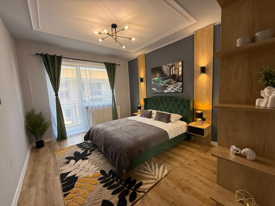 Apartament modern de vanzare, 2 camere in Floresti