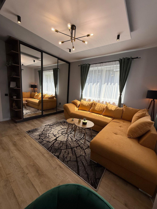 Apartament modern de vanzare, 2 camere in Floresti