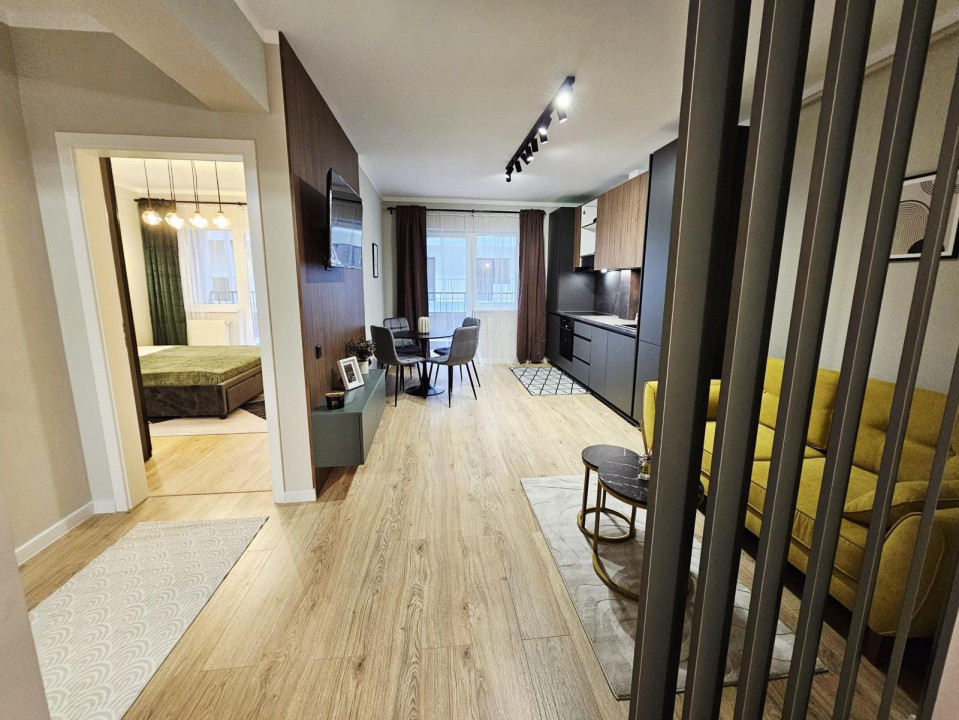 Apartament modern de vanzare cu 2 camere , Floresti