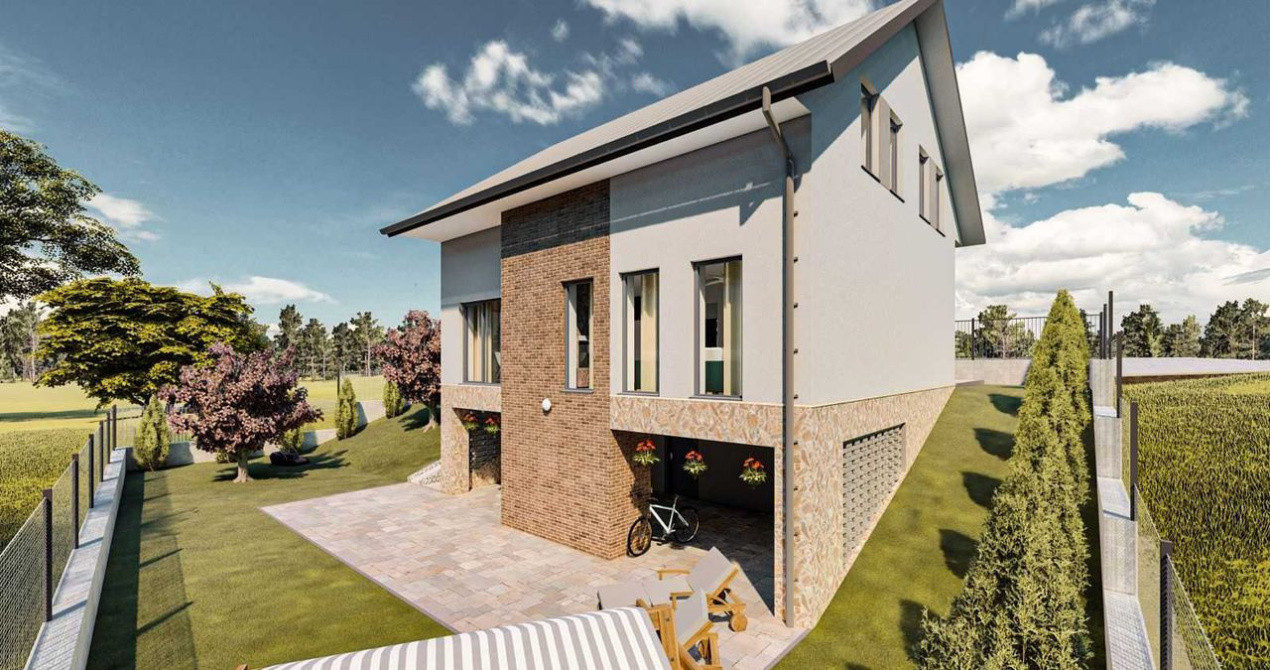 Casă Individuală 215mp utili si 500mp teren in Chinteni zona Profi