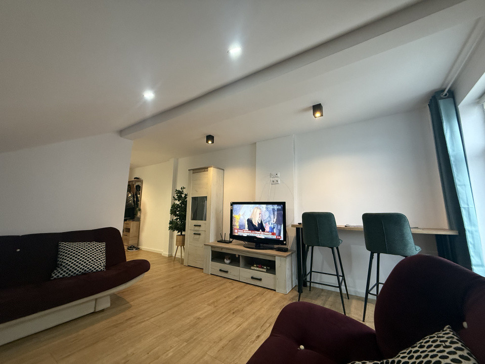 Apartament 1 camera - 47,45 mp - mobilat complet - zona Florilor!