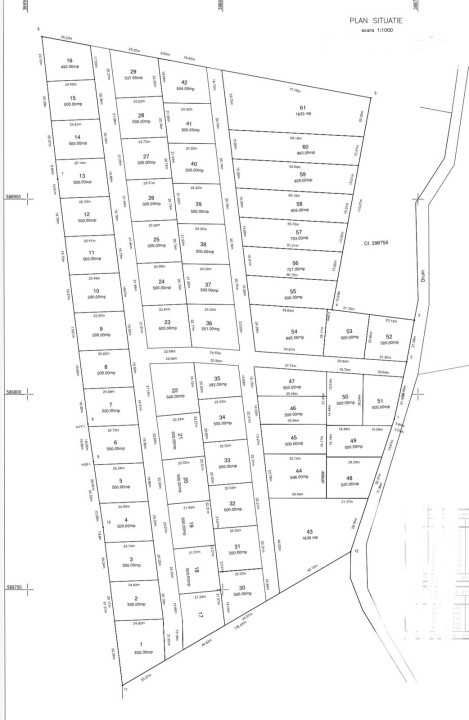 Teren intravilan 590 mp, zona Grigorescu