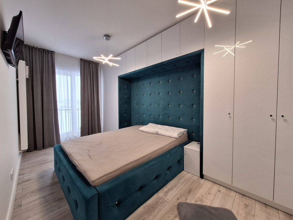 Apartament cu 3 camere, 55,3 mp, balcon, zona Tineretului