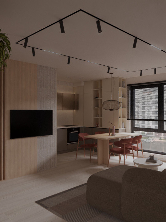 Apartament de inchiriat, 2 camere 58 mp, parcare, Ultrafinisat 