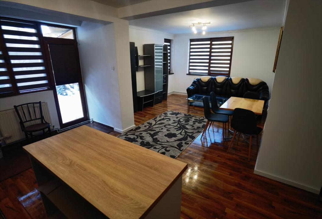 Apartament cu 2 camere, 47 mp, gradina de 49 mp, zona Terra