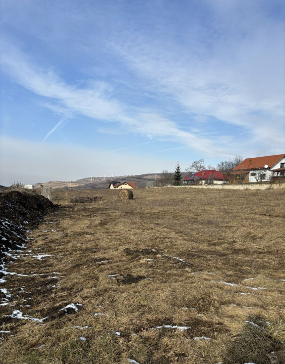 Teren intravilan Popești 2.300mp front 18ml