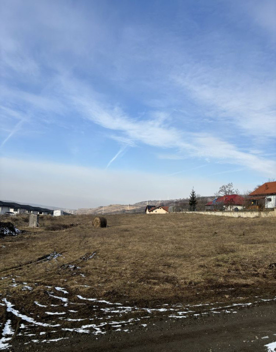 Teren intravilan Popești 2.300mp front 18ml