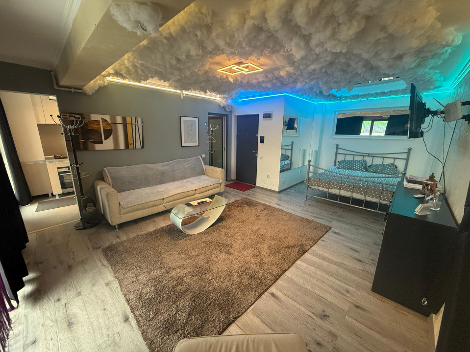 Apartament 1 camera ultra lux, 37mp , parcare, zona Vivo