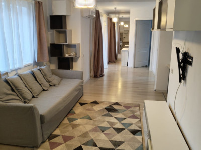 Apartament de închiriat in duplex,80mp utili+terasa mare,3 cam,2bai