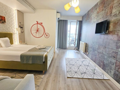 Apartament tip studio, 36mp + 7mp balcon, etaj intermediar, zona West Side