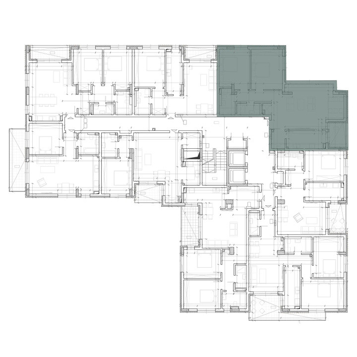 Apartament de 3 camere, 90,3 mp ANDREI MURESANU