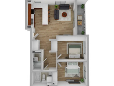 Apartament de 3 camere, 73,3 mp ANDREI MURESANU