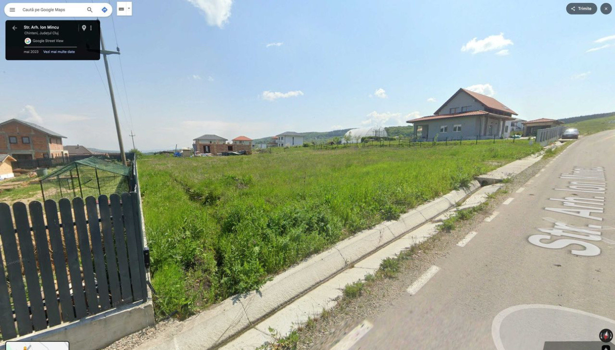 Teren Chinteni 1775 mp 38ml 