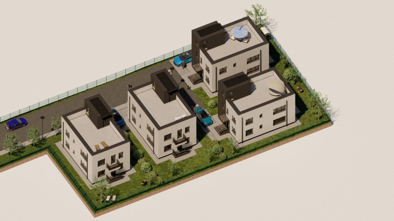 Casa individuala Floresti 132mp utili plus 60mp terasa si 300 mp teren 