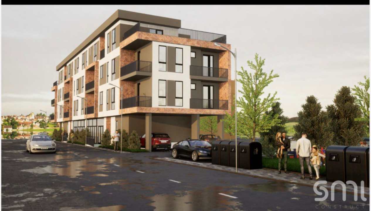 Apartament 2 camere, 45,7 mp, zona Cetatii