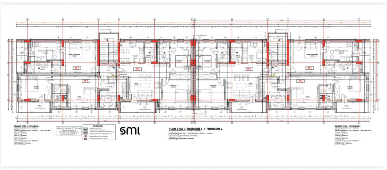 Apartament 3 camere, 64 mp, etaj 1, zona Cetatii