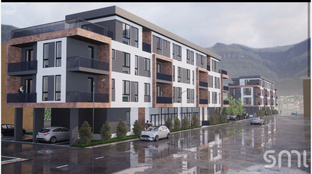 Penthouse cu 3 camere, 74 mp, terasa 91,4 mp, zona Cetatii