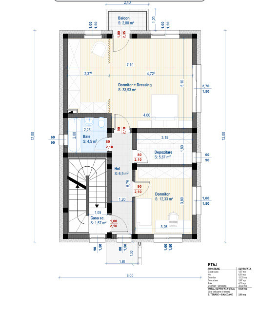 Teren autorizat casa individuala P+1 Floresti IL Milanese