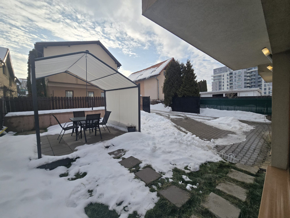 Spațiu pentru birouri, 140 mp utili, 6 parcari, la cheie, zona Bună Ziua